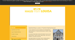 Desktop Screenshot of hotel-louisa.de
