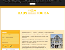 Tablet Screenshot of hotel-louisa.de